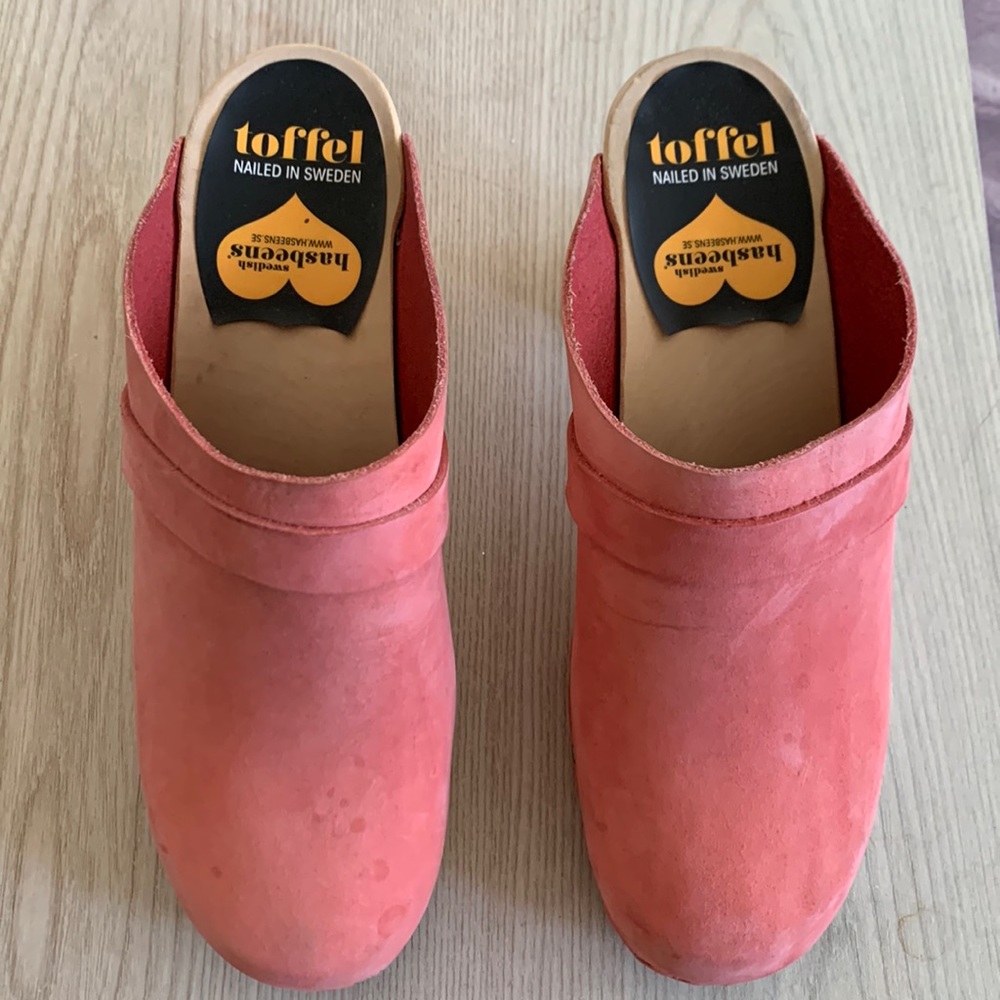 Swedish Hasbeens Pink Sz. 38